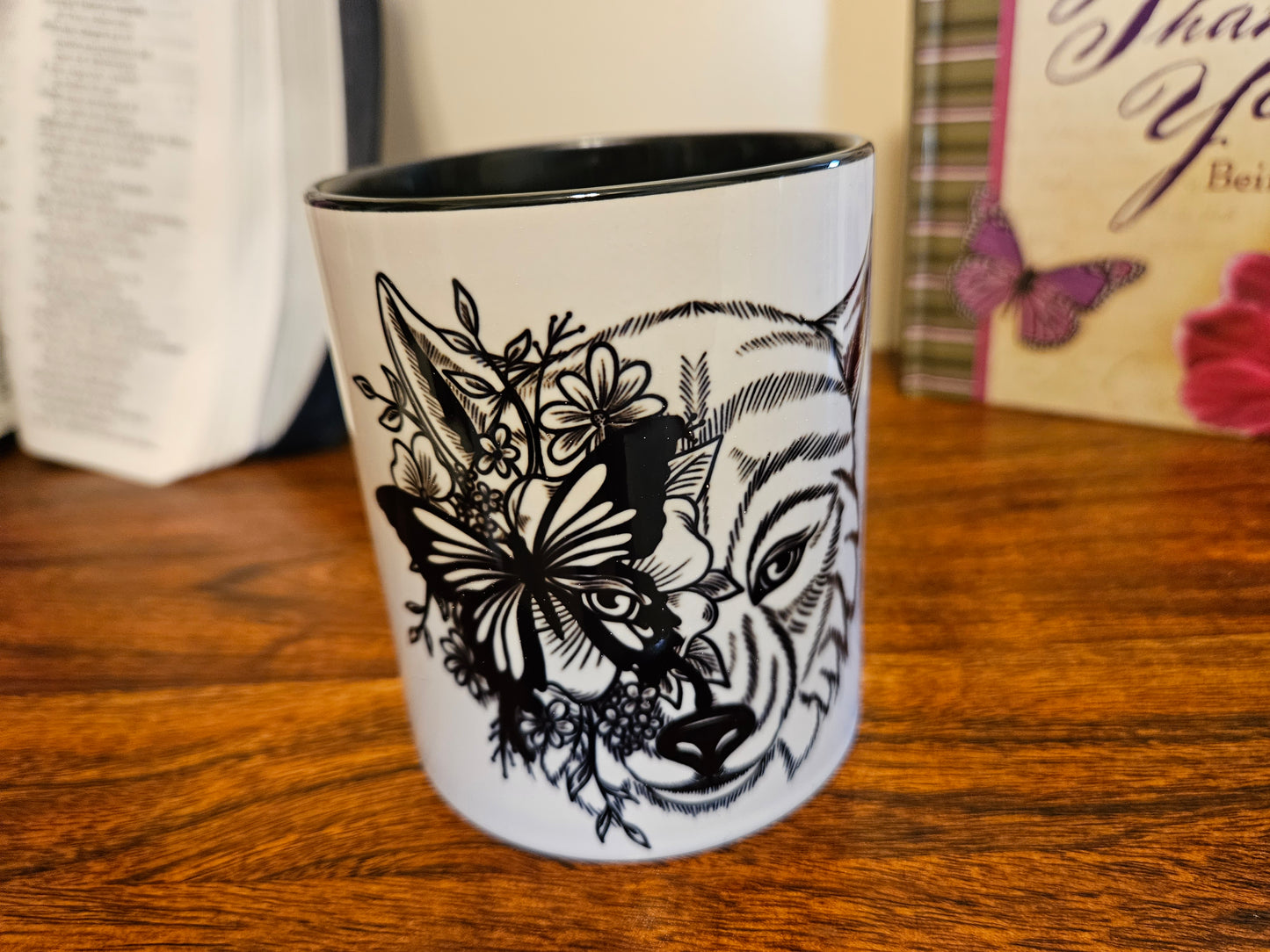 Lupus butterfly/wolf Mug