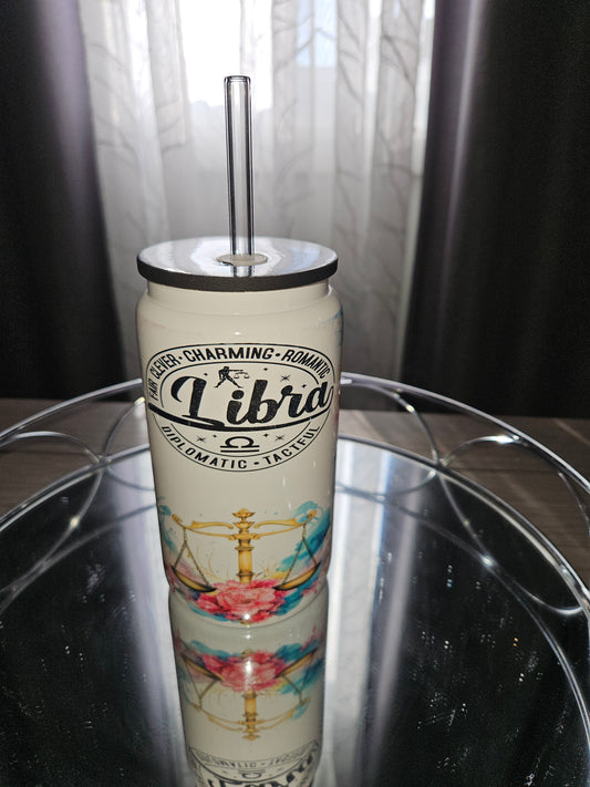 Libra glass can