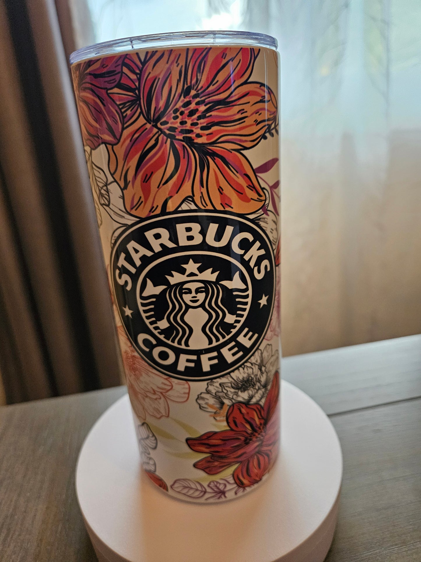 Starbucks flower tumbler