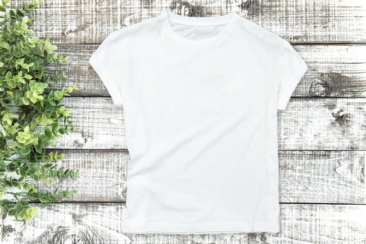 Custom Polyester Cotton feel T- Shirt