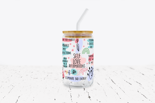 Self-love glass can